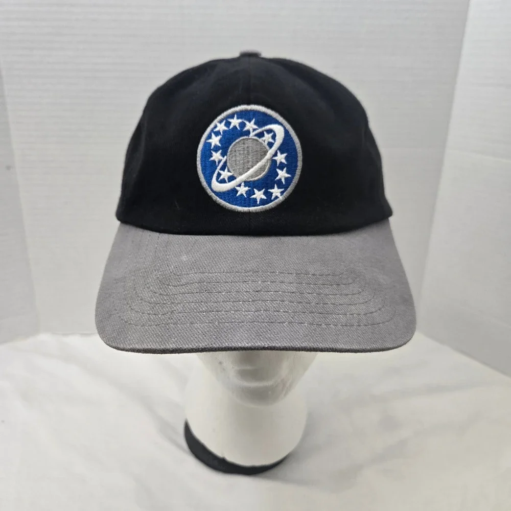 Vintage 1999 Galaxy Quest Movie Promo Hat Black Mens Snapback NSEA Sci‎ Fi 90s